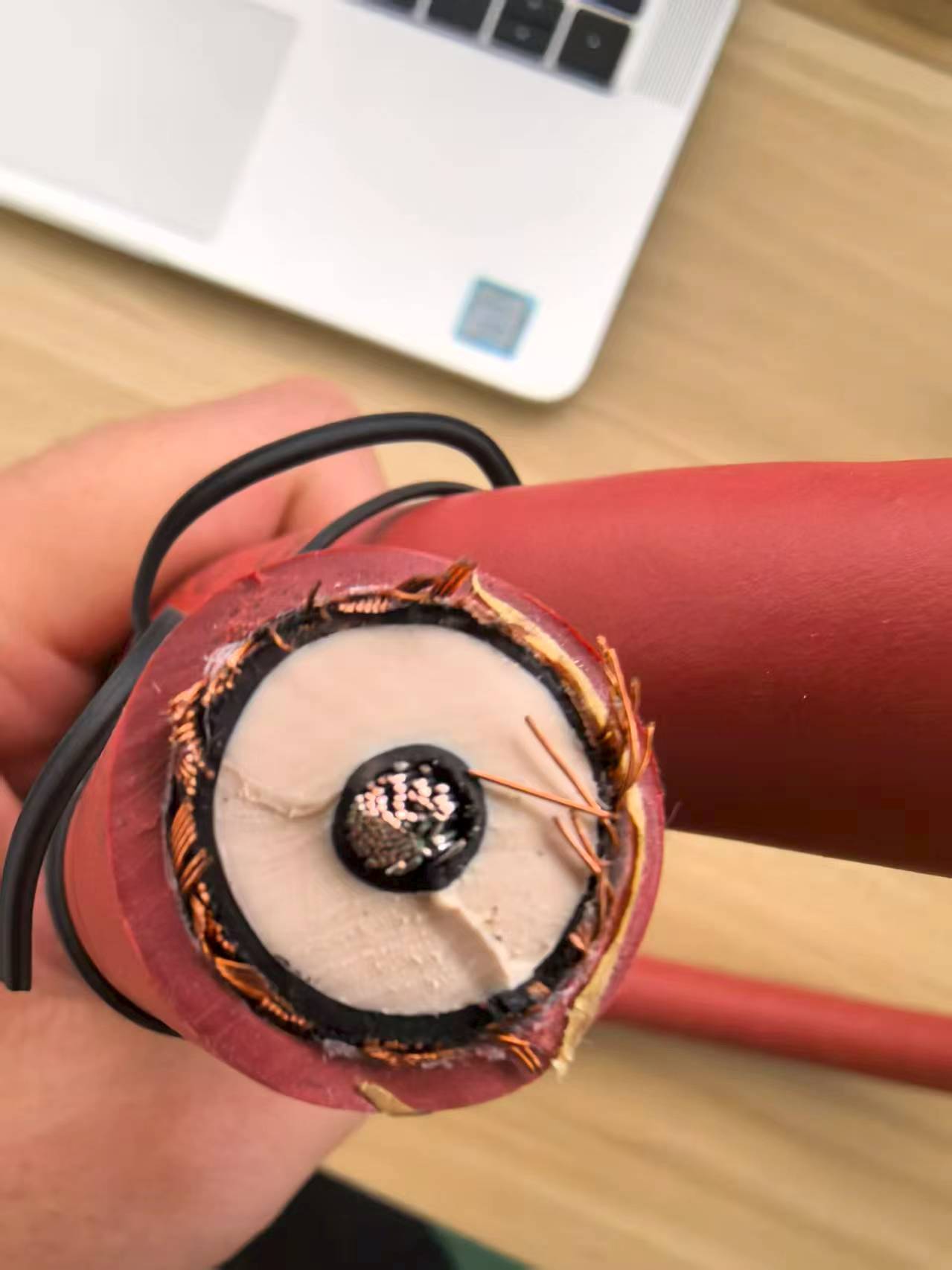 GG   6/6  120KV  硅橡膠同軸高壓線